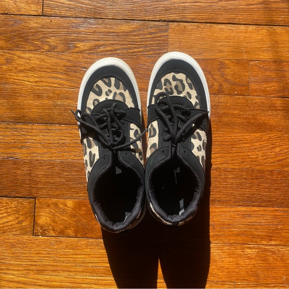 SHEIN Leopard Print Women's Sneakers - Picture 2 of 6